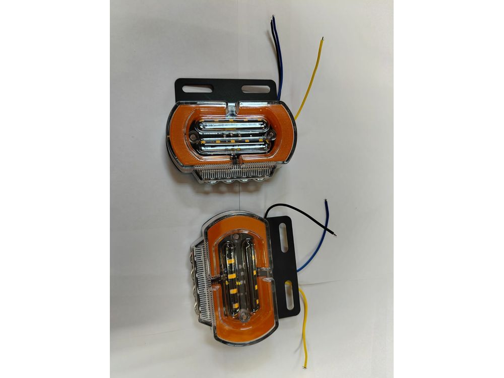 Габарит оранжевый 1шт 12-24в