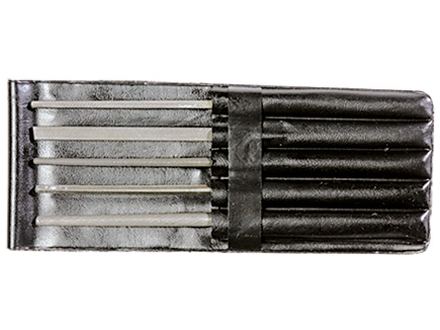 Набор надфилей №1, 160 мм, без ручек, 5 шт. (Металлист)