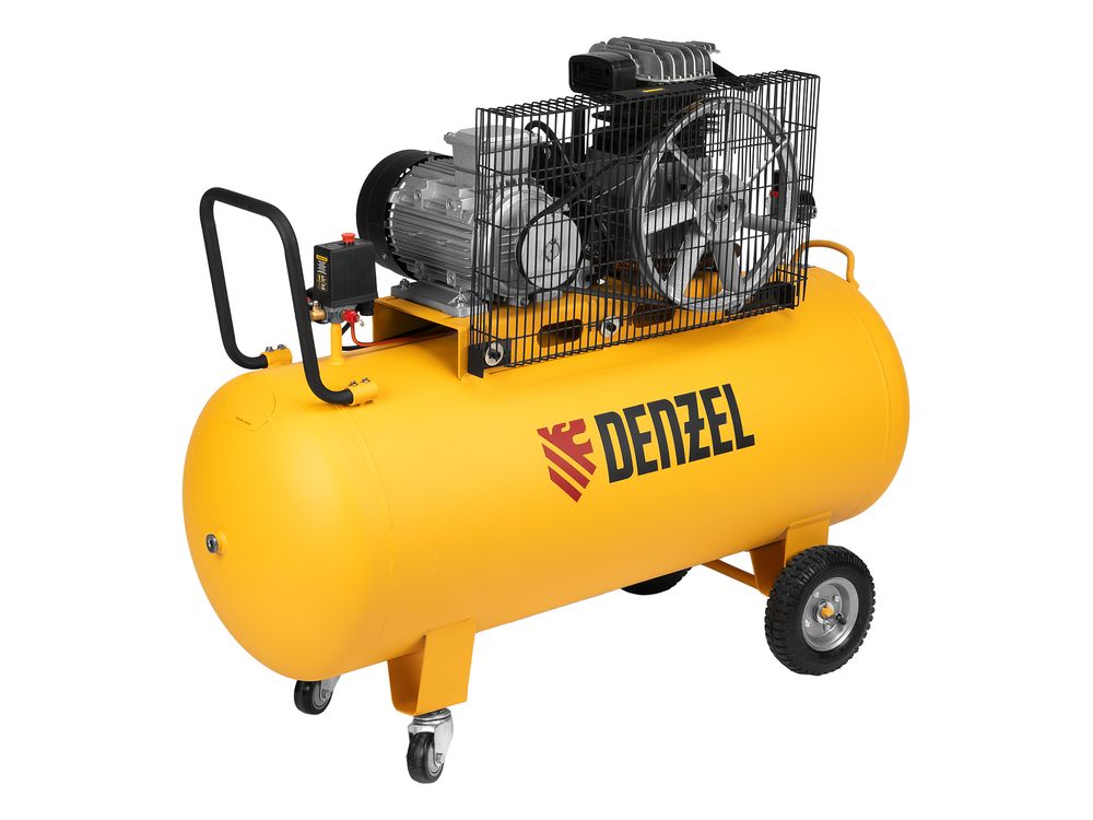 Компрессор воздушный рем. привод BCI3000-T/200, 3,0 кВт, 200 литров, 530 л/мин