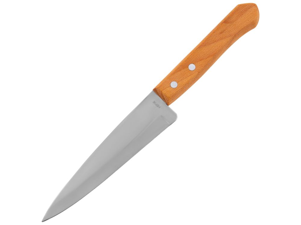 Нож поварской 240 мм, лезвие 130 мм, деревянная рукоятка Hausman