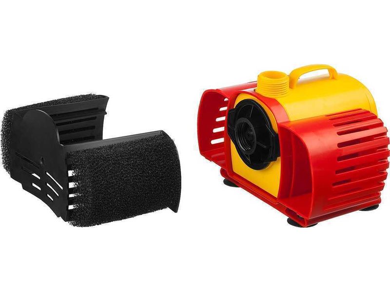 Насос GRINDA фонтанный д/грязной воды, 3 насадки, пропускная способность 3000 л/ч, высота подачи воды 3, 4 м, 85 Вт